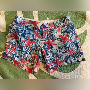 lily pulitzer size 6 shorts